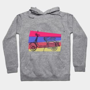 Scooter fifties style Hoodie